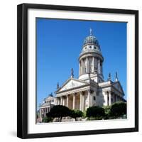 Germany, Berlin. the Deutscher Dom.-Ken Scicluna-Framed Premium Photographic Print