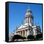 Germany, Berlin. the Deutscher Dom.-Ken Scicluna-Framed Stretched Canvas