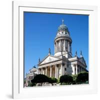 Germany, Berlin. the Deutscher Dom.-Ken Scicluna-Framed Photographic Print