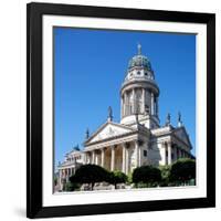 Germany, Berlin. the Deutscher Dom.-Ken Scicluna-Framed Photographic Print