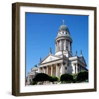 Germany, Berlin. the Deutscher Dom.-Ken Scicluna-Framed Photographic Print