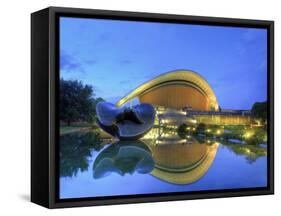 Germany, Berlin, Tiergarten, House of World Cultures Pavillion (Haus Der Kulturen Der Welt) also Ca-Michele Falzone-Framed Stretched Canvas