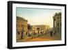 Germany, Berlin, View of Unter Den Linden Avenue by Wilhelm Brucke-null-Framed Giclee Print