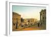 Germany, Berlin, View of Unter Den Linden Avenue by Wilhelm Brucke-null-Framed Giclee Print