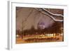 Germany, Berlin, View on Berlin Cathedral, Night, Snow-Catharina Lux-Framed Photographic Print