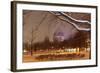 Germany, Berlin, View on Berlin Cathedral, Night, Snow-Catharina Lux-Framed Photographic Print