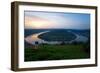 Germany, Boppard, Rhine Loop, Daybreak-Chris Seba-Framed Photographic Print