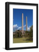 Germany, Brandenburg, Oder-Neisse Cycle Route, EisenhŸttenstadt, Former Power Station 'Vogelsang'-Catharina Lux-Framed Photographic Print