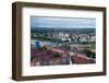 Germany, Brandenburg, Oder-Neisse Cycle Route, Frankfurt / Oder, Aerial Picture-Catharina Lux-Framed Photographic Print