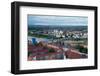 Germany, Brandenburg, Oder-Neisse Cycle Route, Frankfurt / Oder, Aerial Picture-Catharina Lux-Framed Photographic Print