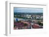 Germany, Brandenburg, Oder-Neisse Cycle Route, Frankfurt / Oder, Aerial Picture-Catharina Lux-Framed Photographic Print