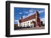 Germany, Brandenburg, Oder-Neisse Cycle Route, Frankfurt / Oder, City Hall-Catharina Lux-Framed Photographic Print