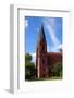 Germany, Brandenburg, Oder-Neisse Cycle Route, Frankfurt / Oder, Gertraudenkirche-Catharina Lux-Framed Photographic Print