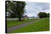 Germany, Brandenburg, Oder-Neisse Cycle Route, Ratzdorf, Water Level Hut-Catharina Lux-Stretched Canvas
