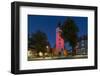 Germany, Brandenburg, Spreewald (Spree Forest), LŸbben, Church at the Evening-Chris Seba-Framed Photographic Print