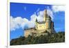 Germany, Castle Marksburg near Braubach, Germany, on the Rhine River, River cruise, Marksburg Castl-Miva Stock-Framed Photographic Print