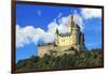 Germany, Castle Marksburg near Braubach, Germany, on the Rhine River, River cruise, Marksburg Castl-Miva Stock-Framed Photographic Print