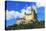 Germany, Castle Marksburg near Braubach, Germany, on the Rhine River, River cruise, Marksburg Castl-Miva Stock-Stretched Canvas