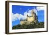 Germany, Castle Marksburg near Braubach, Germany, on the Rhine River, River cruise, Marksburg Castl-Miva Stock-Framed Photographic Print