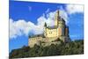 Germany, Castle Marksburg near Braubach, Germany, on the Rhine River, River cruise, Marksburg Castl-Miva Stock-Mounted Photographic Print