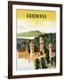 Germany Castle Vint Trav-null-Framed Giclee Print
