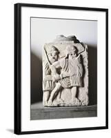 Germany, Castrum of Mainz, Relief from the Base of a Column Representing Legionaries Attacking-null-Framed Giclee Print