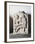 Germany, Castrum of Mainz, Relief from the Base of a Column Representing Legionaries Attacking-null-Framed Giclee Print