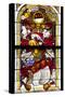 Germany, Cologne, Cologne Cathedral, North Aisle, Stained Glass  Window, Nativity of Christ  Window-Samuel Magal-Stretched Canvas