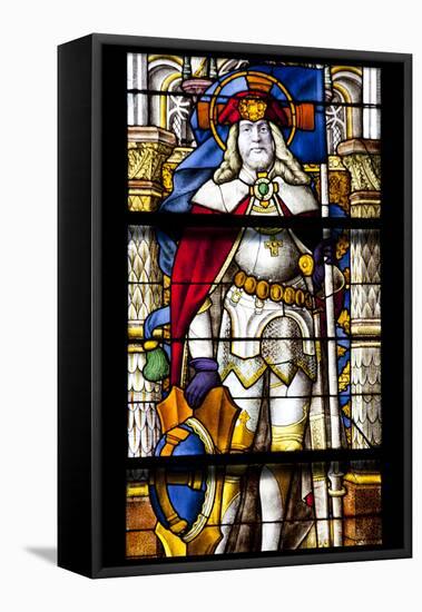 Germany, Cologne, Cologne Cathedral, North Aisle, Stained Glass  Window, Nativity of Christ  Window-Samuel Magal-Framed Stretched Canvas