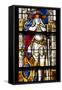 Germany, Cologne, Cologne Cathedral, North Aisle, Stained Glass  Window, Nativity of Christ  Window-Samuel Magal-Framed Stretched Canvas