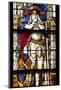 Germany, Cologne, Cologne Cathedral, North Aisle, Stained Glass  Window, Nativity of Christ  Window-Samuel Magal-Mounted Photographic Print