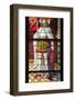 Germany, Cologne, Cologne Cathedral, North Aisle, Stained Glass Window, St. Peter and Tree of Jesse-Samuel Magal-Framed Photographic Print