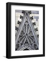 Germany, Cologne, Cologne Cathedral, North Facade, Portal of Maternus, Gable-Samuel Magal-Framed Photographic Print
