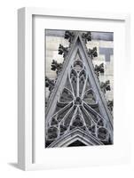 Germany, Cologne, Cologne Cathedral, North Facade, Portal of Maternus, Gable-Samuel Magal-Framed Photographic Print