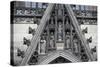 Germany, Cologne, Cologne Cathedral, North Facade, Portal of Michael, Gable-Samuel Magal-Stretched Canvas