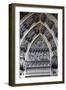 Germany, Cologne, Cologne Cathedral, Portal of Gereon, Pointed Archivolt and Tympanum Relief-Samuel Magal-Framed Photographic Print