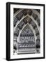 Germany, Cologne, Cologne Cathedral, Portal of Gereon, Pointed Archivolt and Tympanum Relief-Samuel Magal-Framed Photographic Print