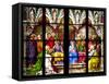 Germany, Cologne, Cologne Cathedral, South Aisle, Stained Glass Window, The Pentecost Window-Samuel Magal-Framed Stretched Canvas