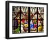 Germany, Cologne, Cologne Cathedral, South Aisle, Stained Glass Window, The Pentecost Window-Samuel Magal-Framed Photographic Print