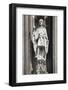 Germany, Cologne, Cologne Cathedral, South Facade, Portal of Gereon, Sculpture with Canopy-Samuel Magal-Framed Photographic Print