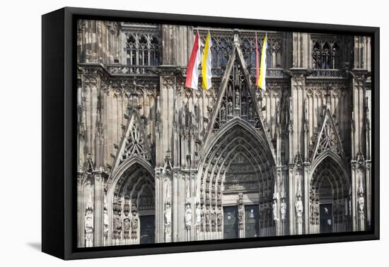 Germany, Cologne, Cologne Cathedral, Southern Facade, General View-Samuel Magal-Framed Stretched Canvas