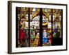 Germany, Cologne, Cologne Cathedral, Stained Glass Window, The South Aisle, The Adoration Window-Samuel Magal-Framed Photographic Print