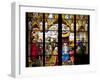 Germany, Cologne, Cologne Cathedral, Stained Glass Window, The South Aisle, The Adoration Window-Samuel Magal-Framed Photographic Print