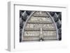 Germany, Cologne, Cologne Cathedral, West, Facade, Main, Portal, Portal of Mary, Tympanum Relief-Samuel Magal-Framed Photographic Print