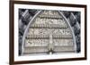 Germany, Cologne, Cologne Cathedral, West, Facade, Main, Portal, Portal of Mary, Tympanum Relief-Samuel Magal-Framed Photographic Print