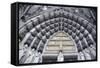 Germany, Cologne, Cologne Cathedral, West Facade, Portal of Mary-Samuel Magal-Framed Stretched Canvas