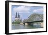 Germany - Cologne. View with Cathedral-null-Framed Photographic Print