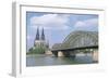 Germany - Cologne. View with Cathedral-null-Framed Photographic Print