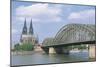 Germany - Cologne. View with Cathedral-null-Mounted Photographic Print