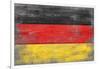 Germany Country Flag - Barnwood Painting-Lantern Press-Framed Art Print